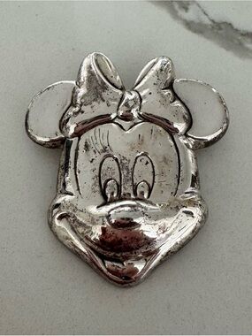 Sterling Silver Minnie Mouse Vintage Pin